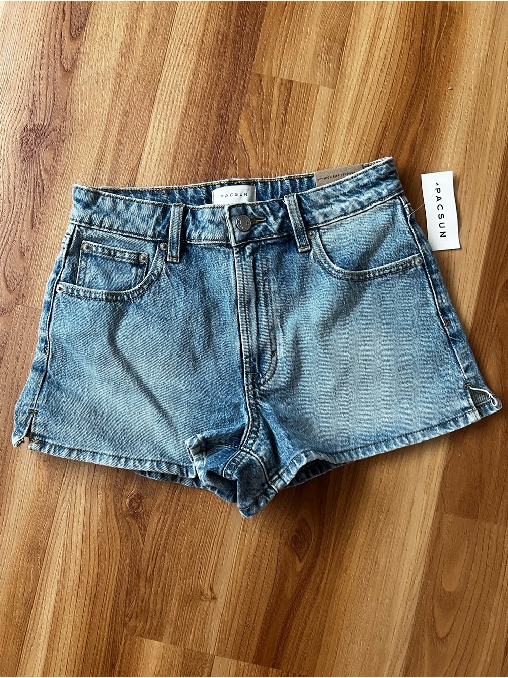 PacSun Light Wash Denim Jean Shorts